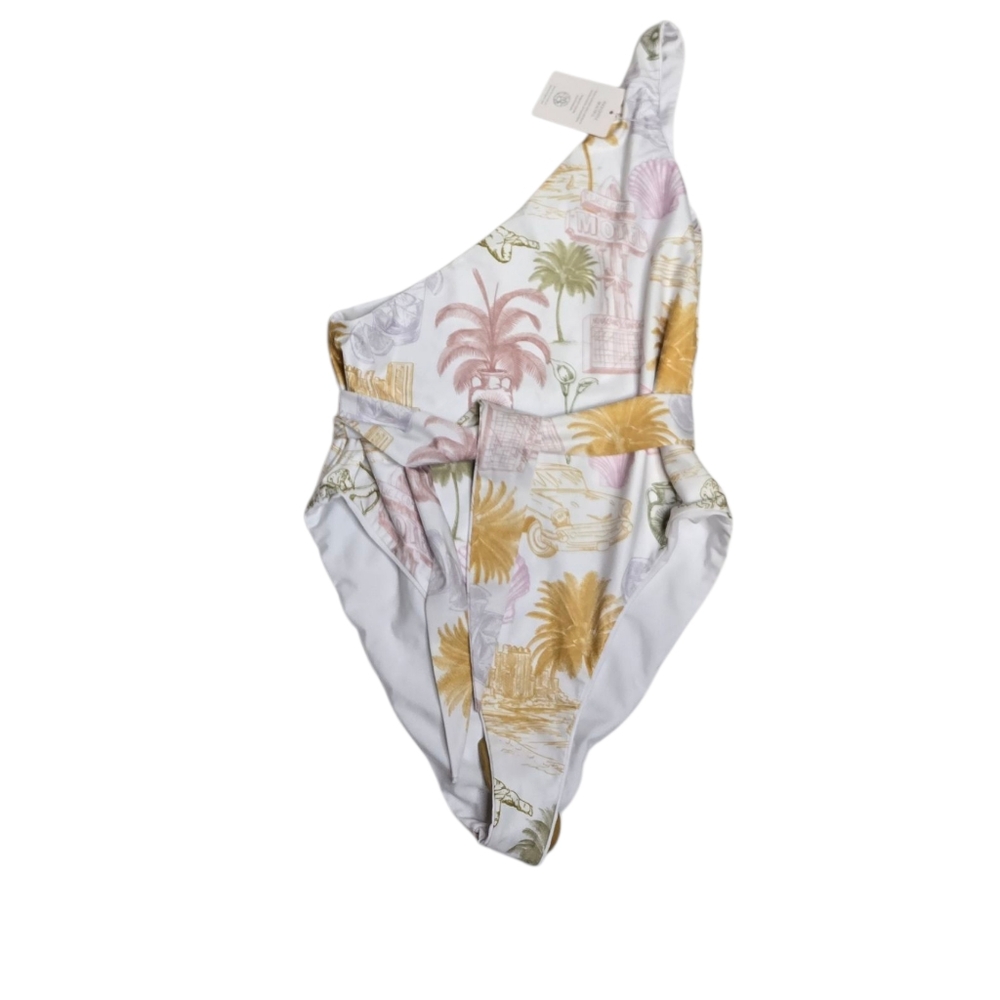 NEW Baiia limited edition Havana reversible wrapsuit one piece swimsuit US 16